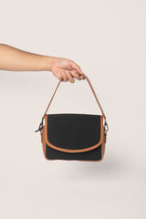 Black Vanguard Crossbody Bag