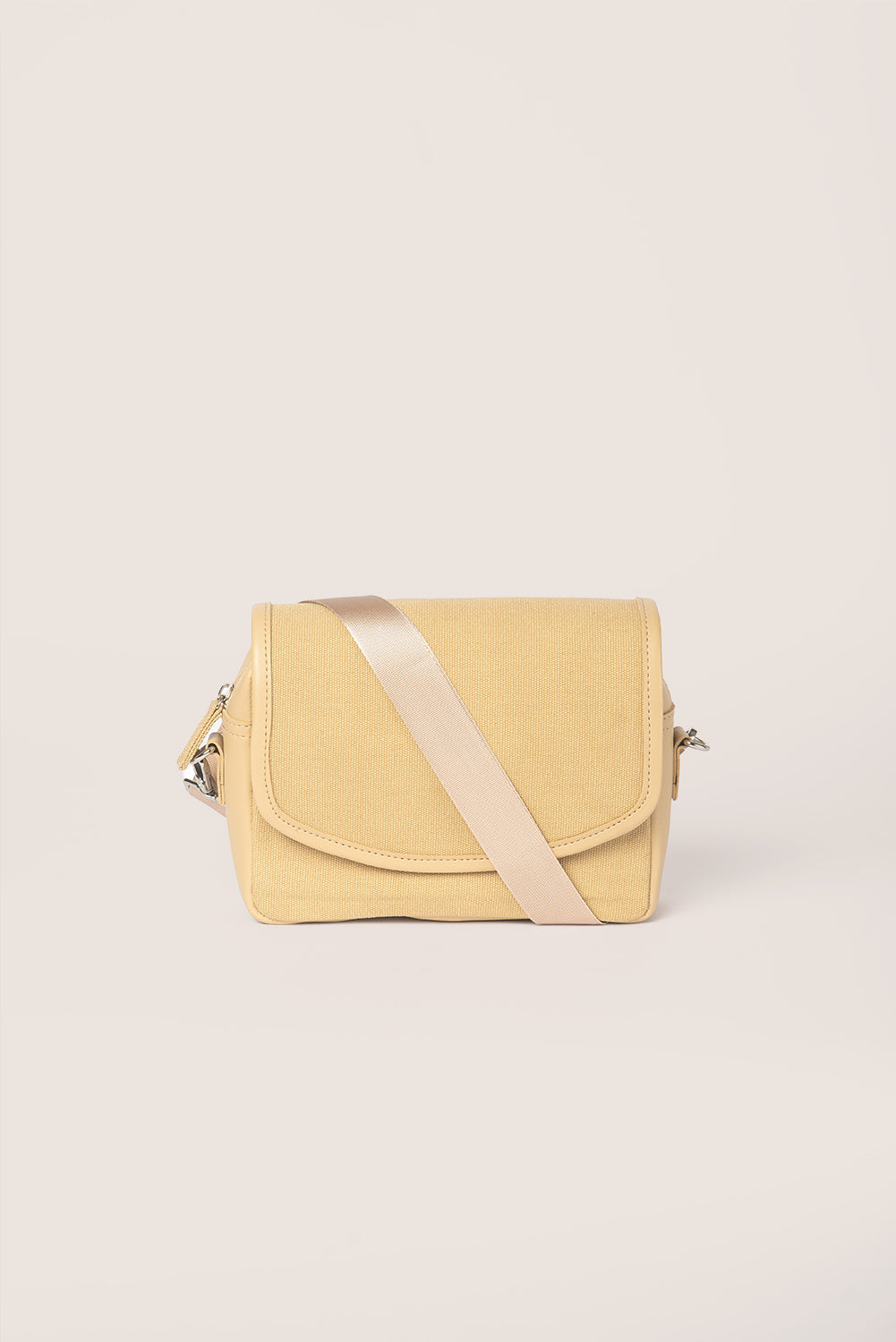 Cream Vanguard Crossbody Bag