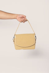 Cream Vanguard Crossbody Bag