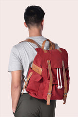 Red Panorama Rucksack