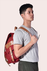 Red Panorama Rucksack