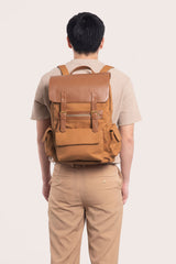 Brown Mono Rucksack