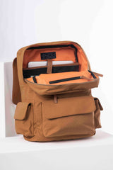 Brown Mono Rucksack