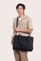 Black Multi-wear Tote Bag