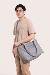 Grey Multi-wear Tote Bag