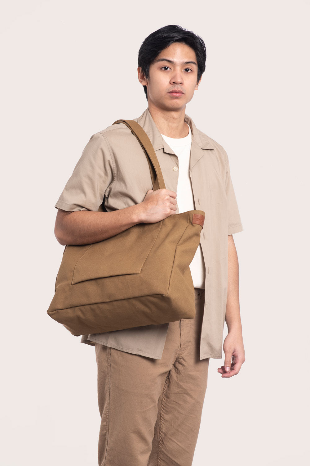 Brown Multi-wear Tote Bag