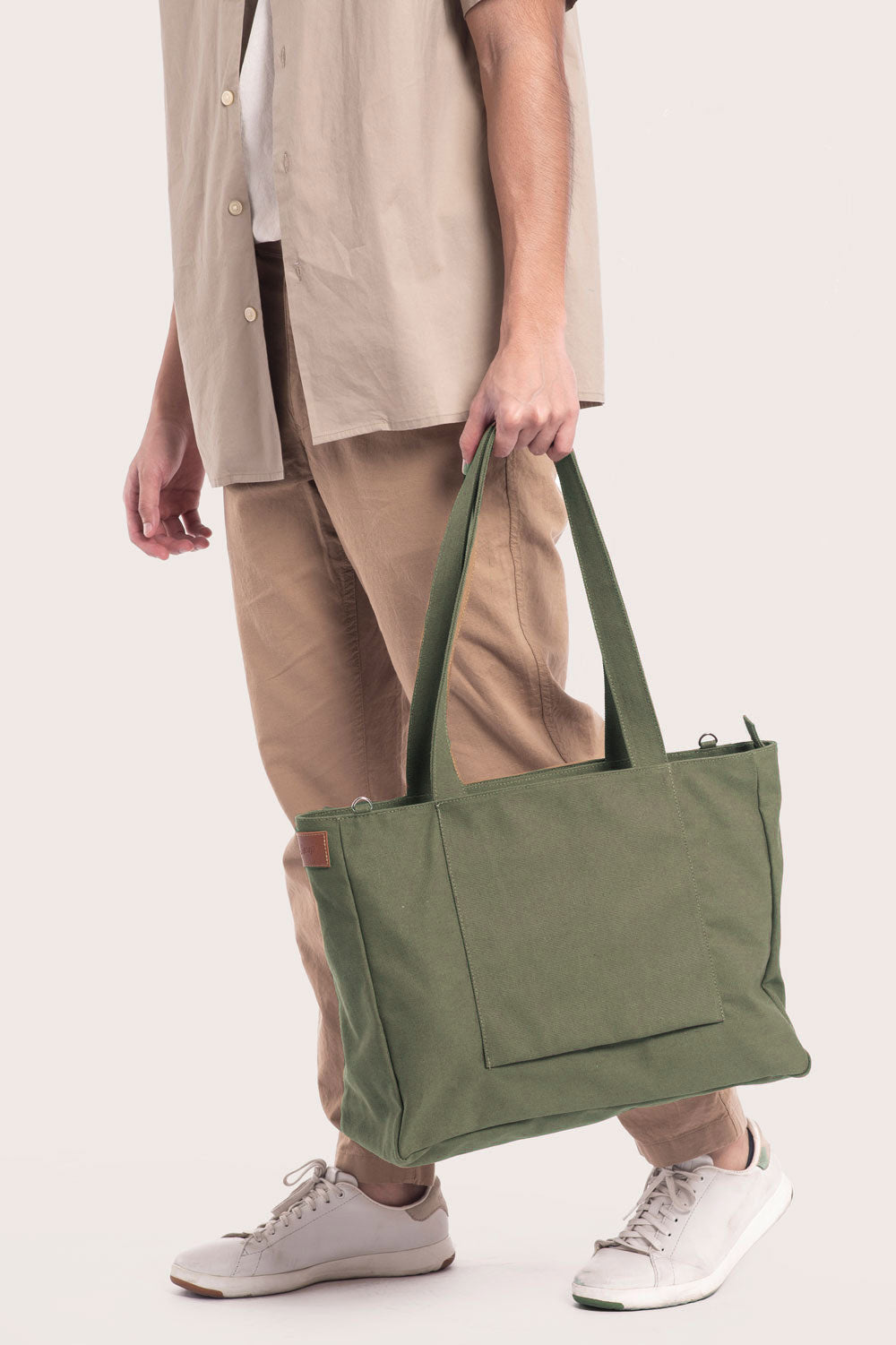 Olive Multi-wear Tote Bag