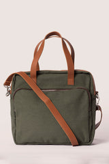 Olive Travel Messenger Bag